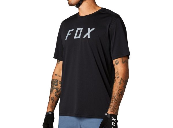 Fox Racing Ranger Short Sleeve MTB Jersey - Fox - Black For Cheap