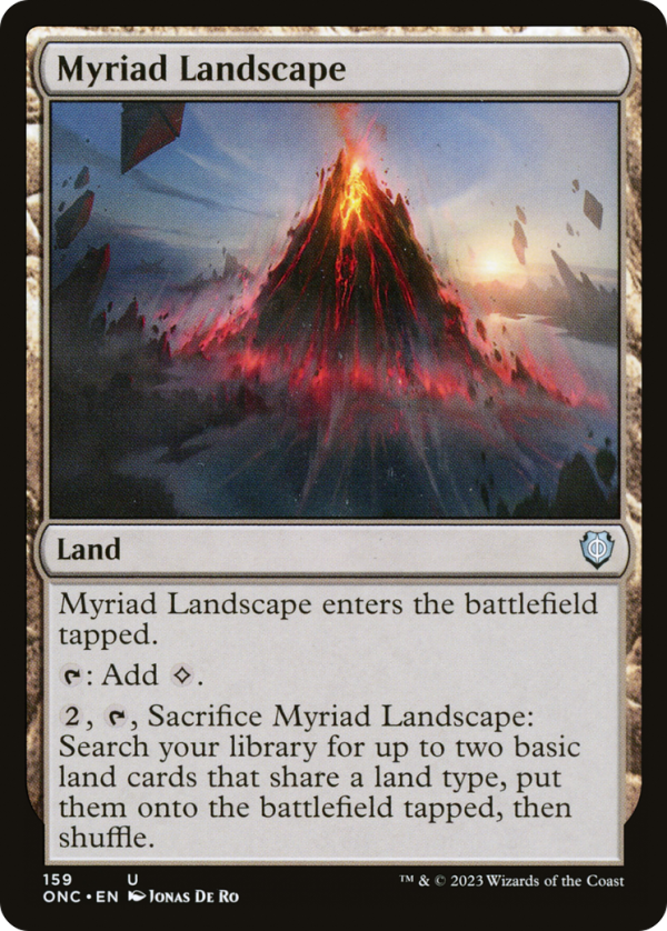 Myriad Landscape [Phyrexia: All Will Be One Commander] Fashion