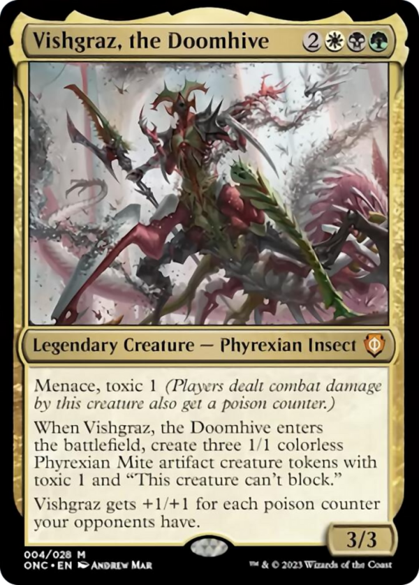 Vishgraz, the Doomhive [Phyrexia: All Will Be One Commander] on Sale