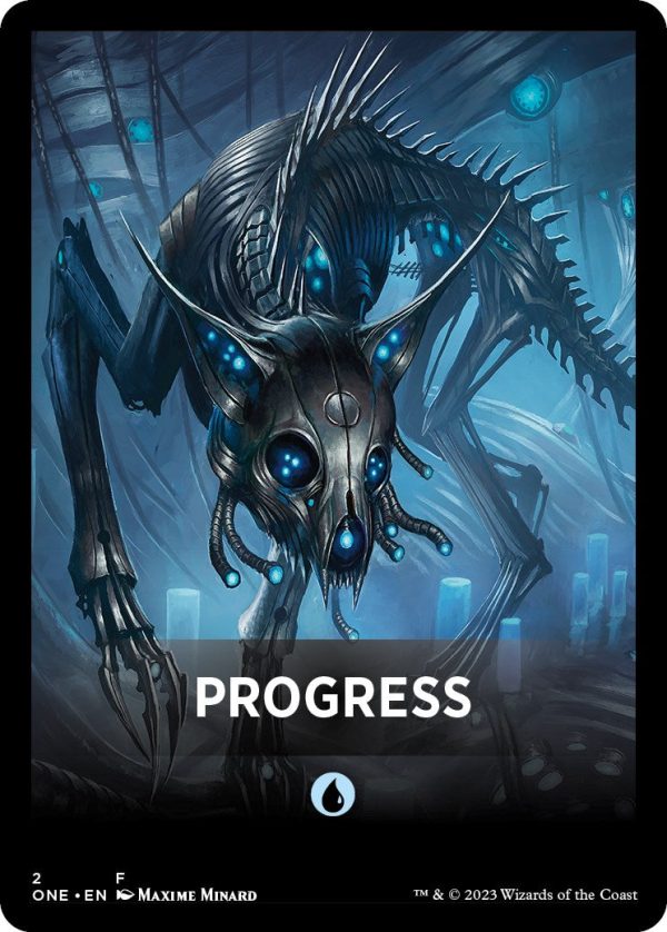 Progress Theme Card [Phyrexia: All Will Be One Tokens] Online