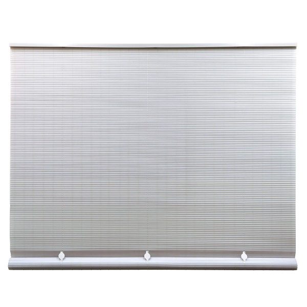 Lewis Hyman 3320146 Cord Free 1 4  Oval Roll Up Blind PVC Shade, White, 48 x72  Sale