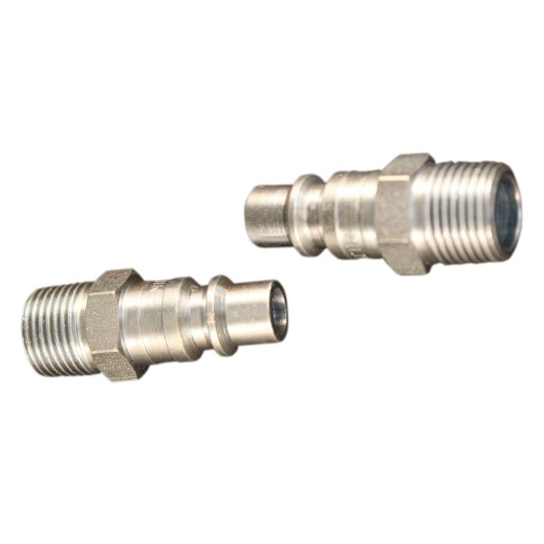 Milton S-1837 Male H Style Plugs, 3 8  NPT, 2-Pack Hot on Sale