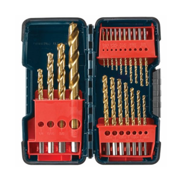 Bosch TI21A Titanium-Coated Metal Drill Bit Set, 21-Piece Sale