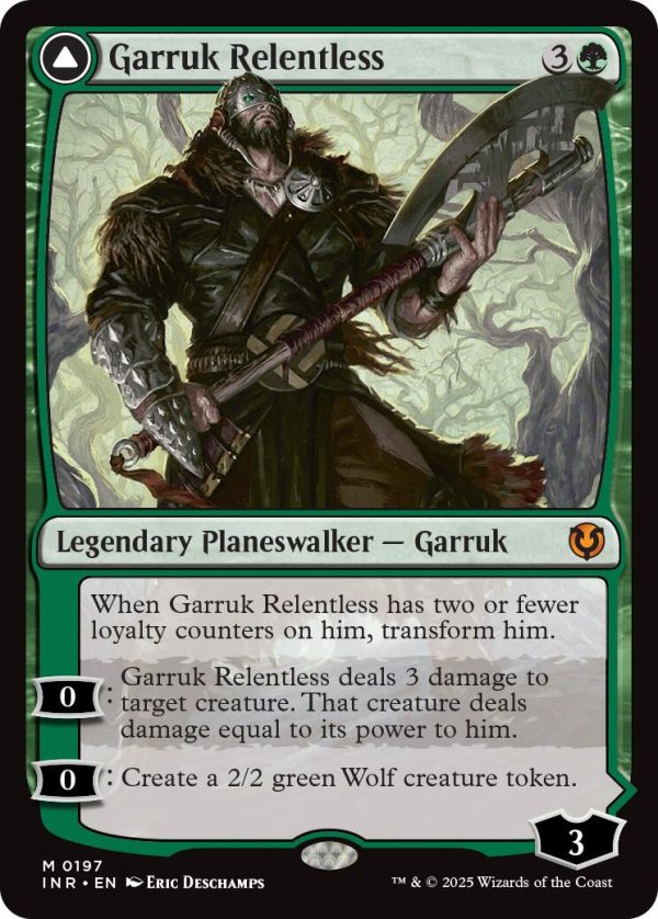 Garruk Relentless    Garruk, the Veil-Cursed [Innistrad Remastered] Online
