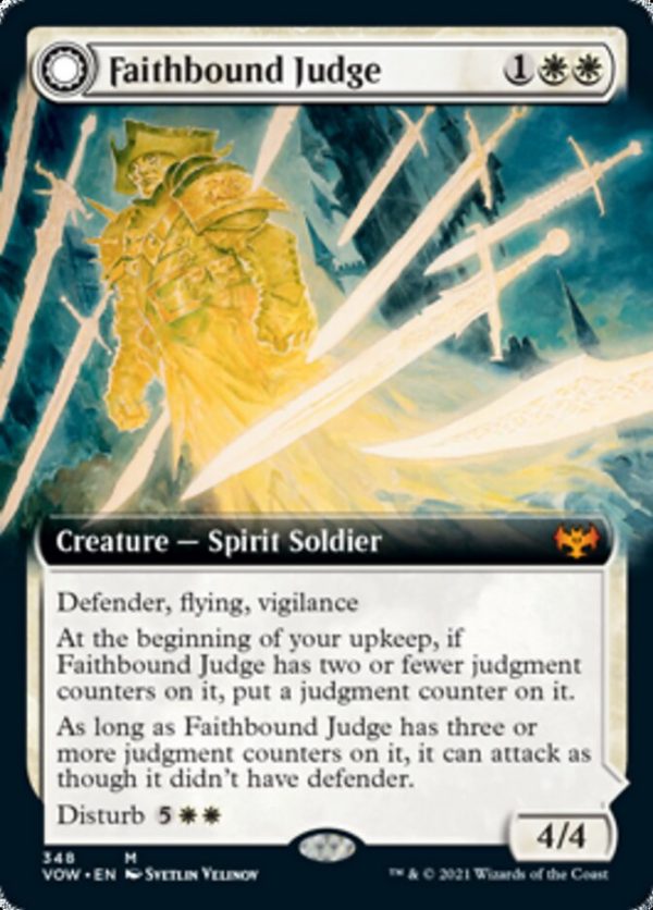 Faithbound Judge    Sinner s Judgment (Extended Art) [Innistrad: Crimson Vow] Cheap