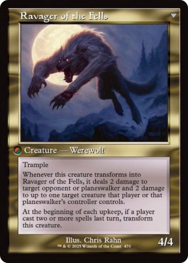 Huntmaster of the Fells    Ravager of the Fells (Retro Frame) [Innistrad Remastered] Online Hot Sale - Image 2