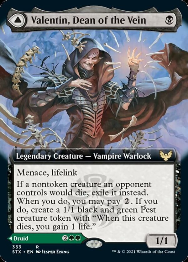 Valentin, Dean of the Vein    Lisette, Dean of the Root (Extended Art) [Strixhaven: School of Mages] Sale