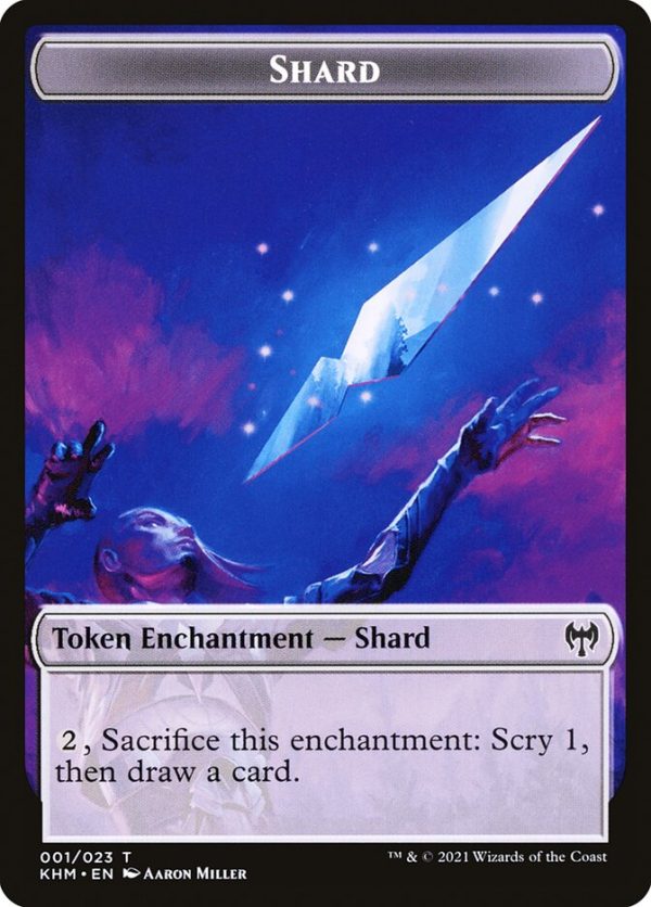 Elf Warrior    Shard Double-Sided Token [Kaldheim Tokens] Online Sale - Image 2