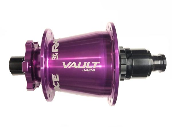 Race Face Vault J-Bend MTB Disc Hub - Boost - Rear - Purple Online - Image 2